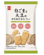 ◇ 岩塚製菓、９月２日から「白ごまと大豆のほろほろせんべい」など３新商品