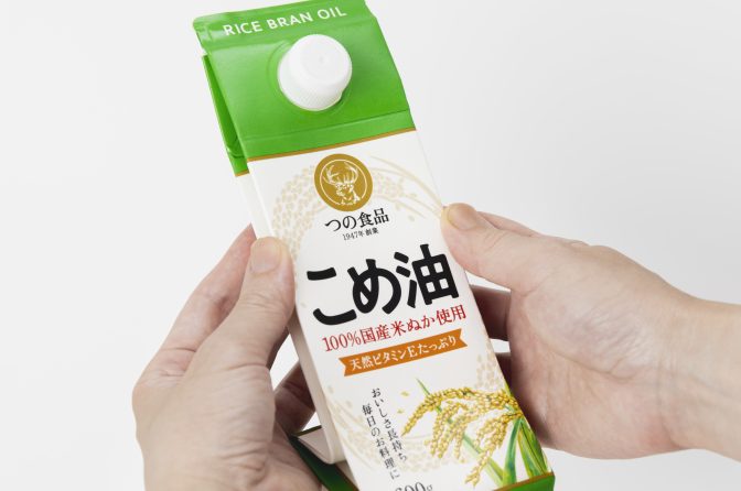 ◇ 築野食品工業が紙パックの「こめ油」ギフトセット発売