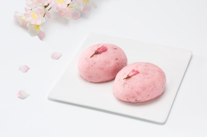 ◇ 柿安の和菓子店「口福堂」が「桜おはぎ」