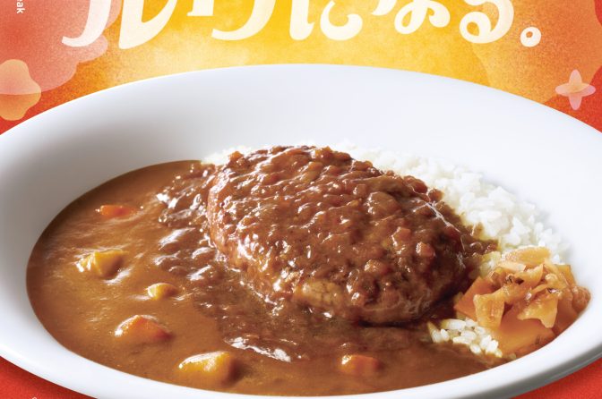 すき家の新メニュー「煮込みハンバーグカレー」、5月8日から