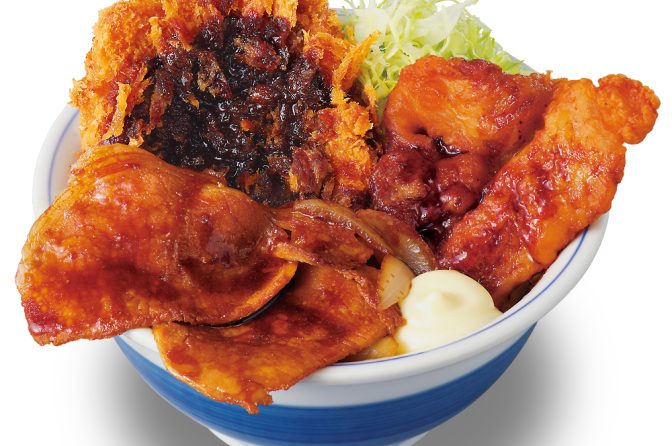 かつや、豚づくしの「豚DX丼・定食」期間限定で発売