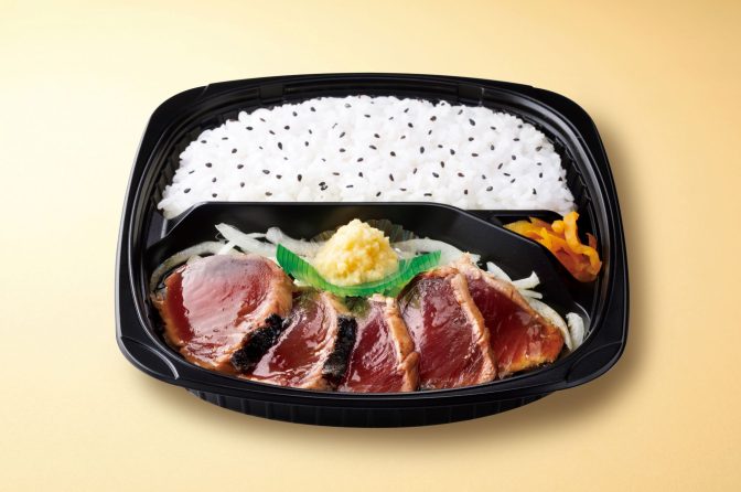 オリジン、「焼津産かつおのたたき弁当」数量限定で発売
